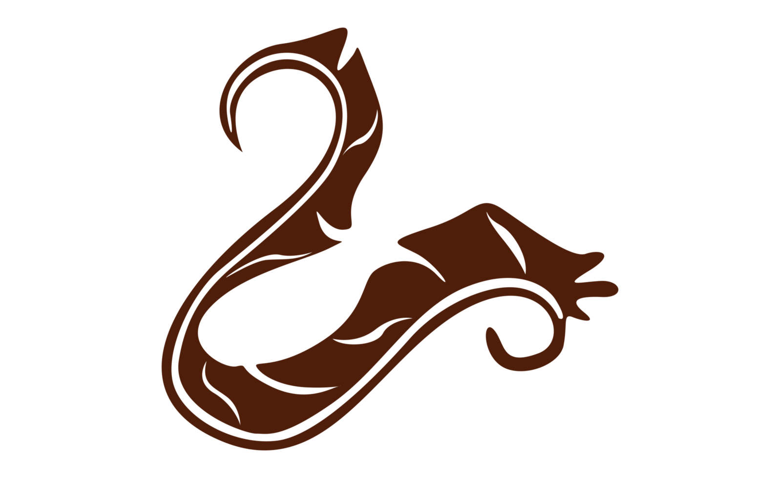 Design Elements - Brown Bird Feather With Transparent Background png