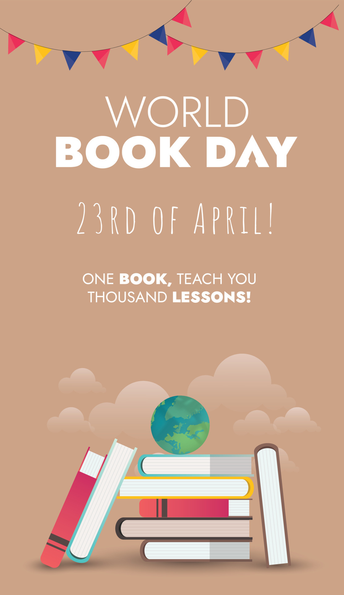 World Book Day 2024 Theme Poster Image To U