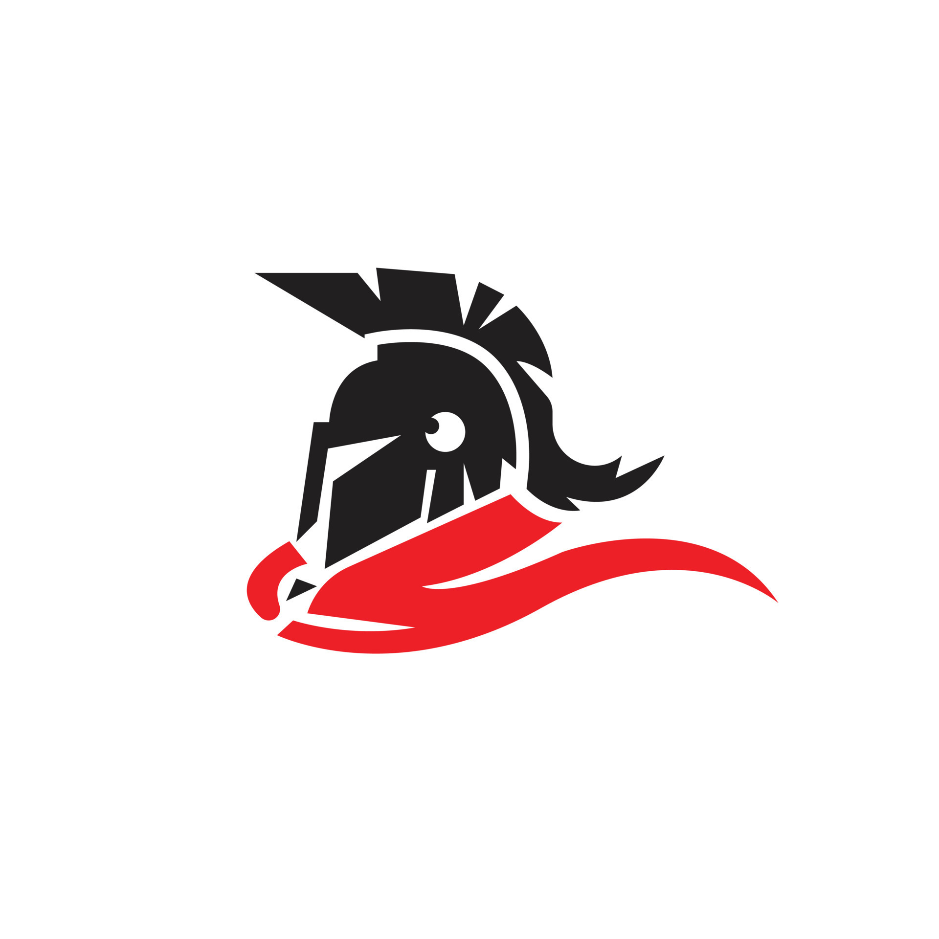 knight helmet logo icon vector. 22386660 Vector Art at Vecteezy