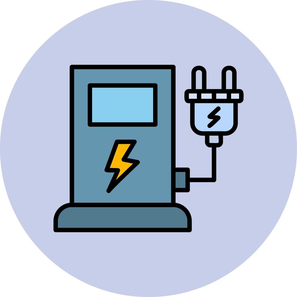 Charging Station Vector Icon