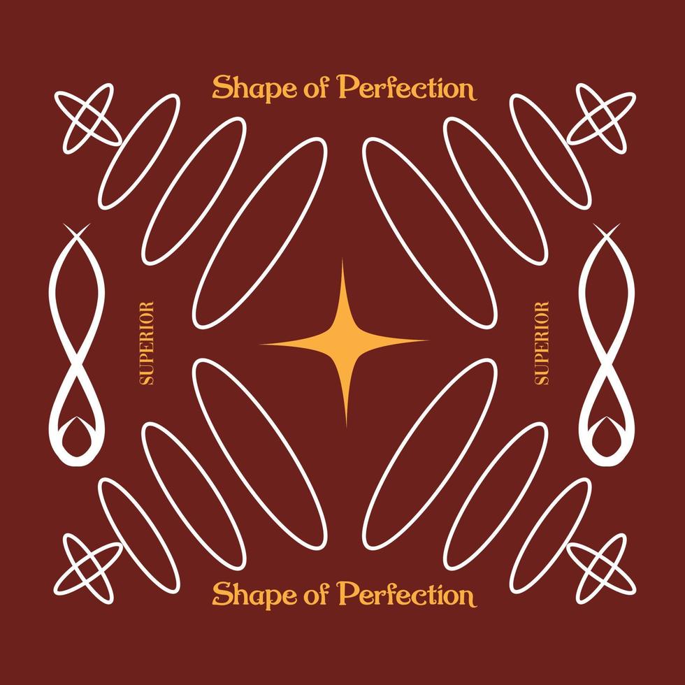Shape of Perfection vector