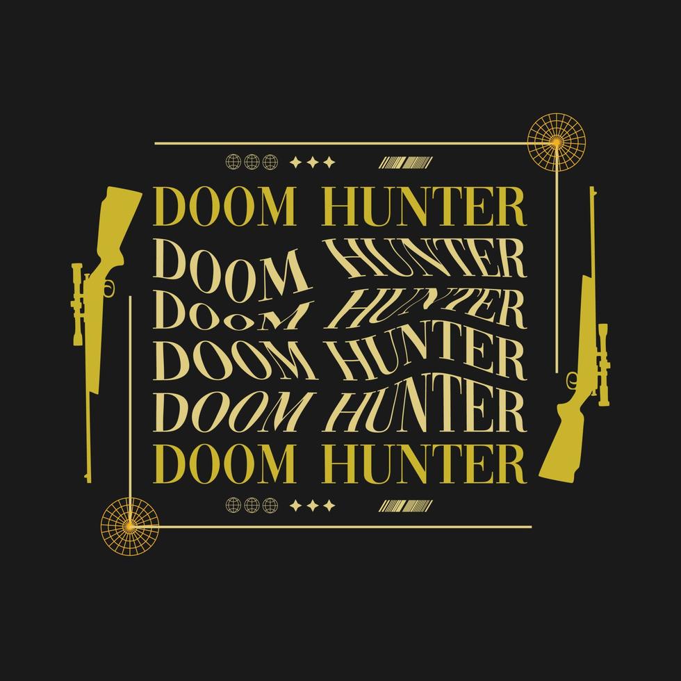 doom hunter eps vector