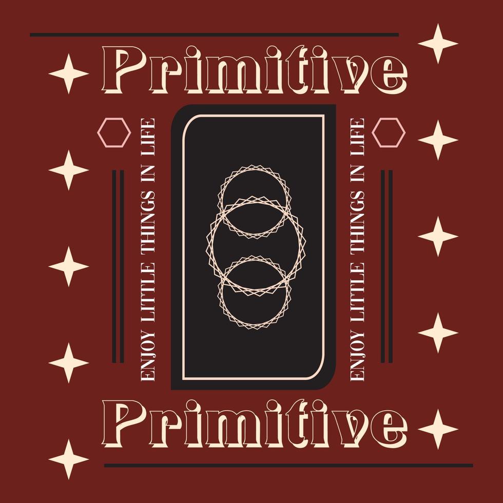 Primitive for t shirt vector