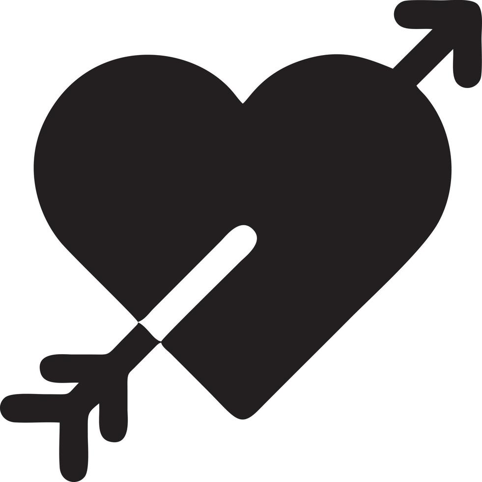 Love icon symbol vector image. Illustration of the valentine day symbol. EPS 10