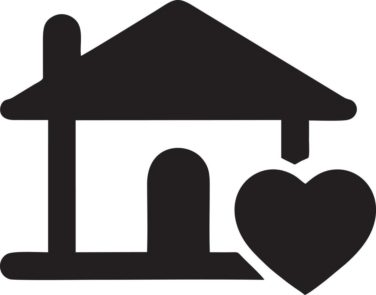 Love icon symbol vector image. Illustration of the valentine day symbol. EPS 10