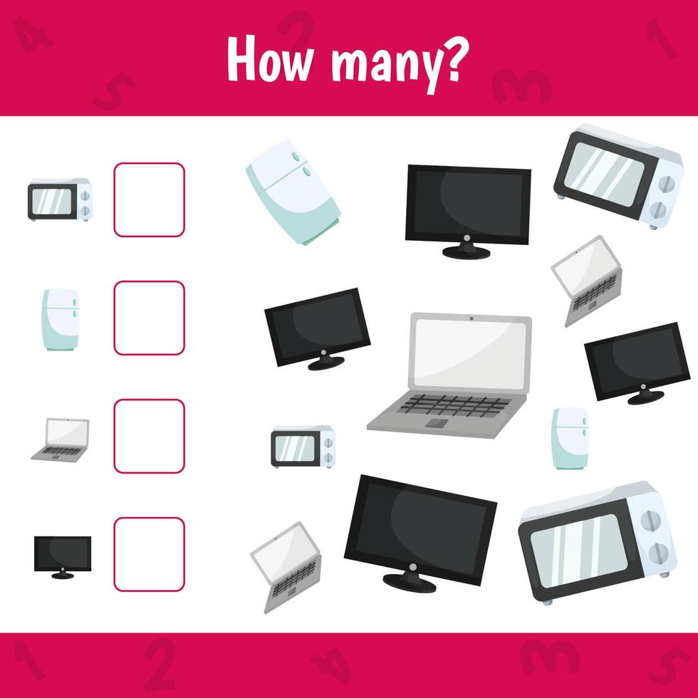 How many objects are there. vector