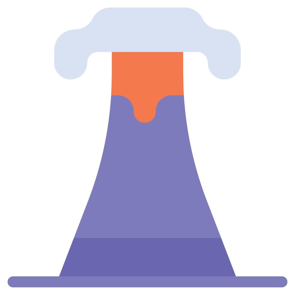lava, volcano, icon vector