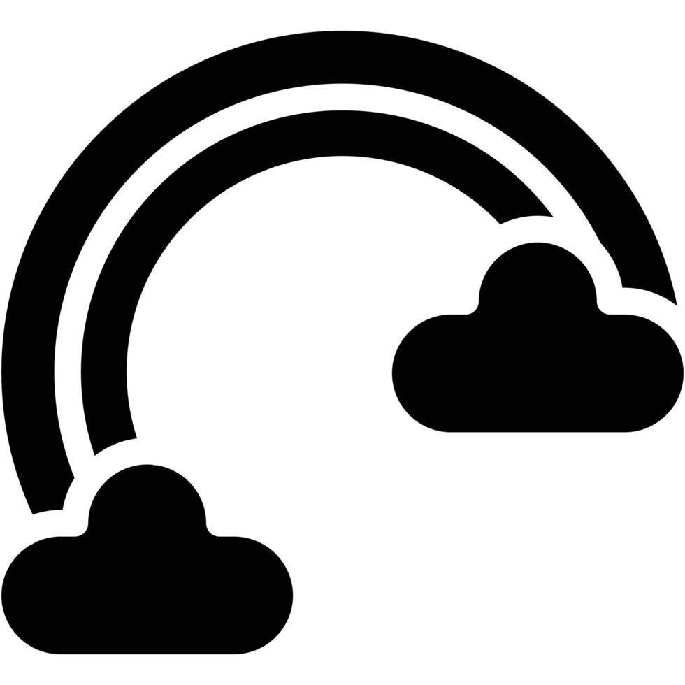 rainbow vector icon