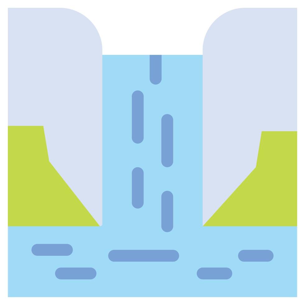 water fall vector