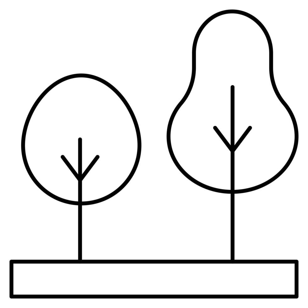 naturaleza árbol vector