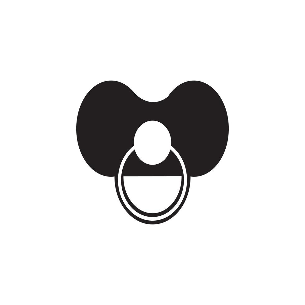 Soother vector icon