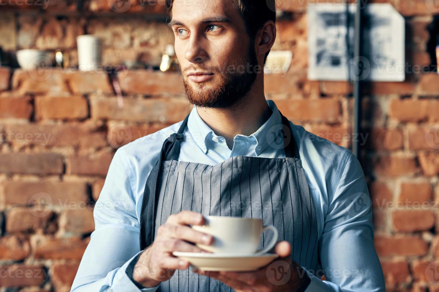 coffee shop barista coffee cup work Professional photo