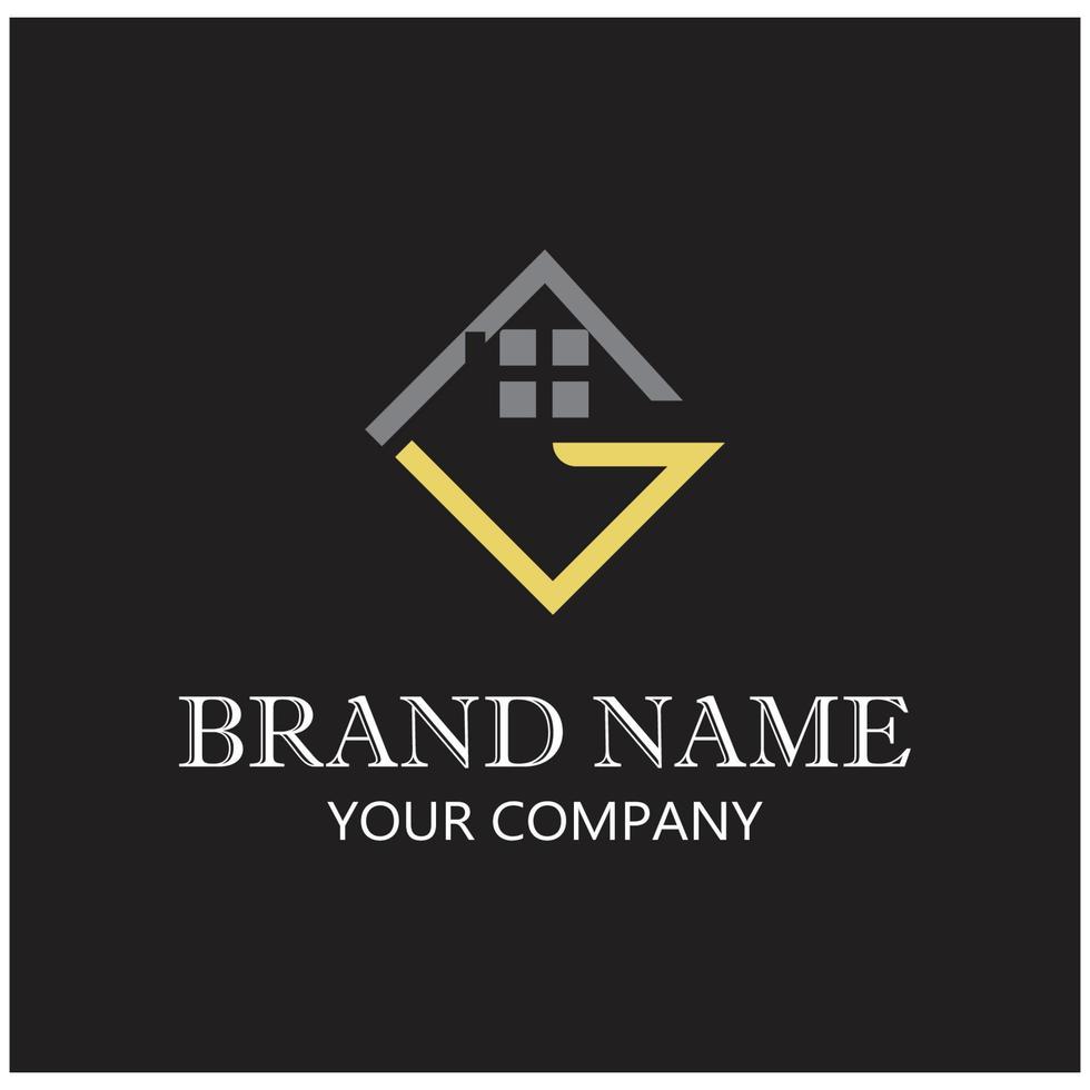 Real Estate , Property and Construction Logo design vector