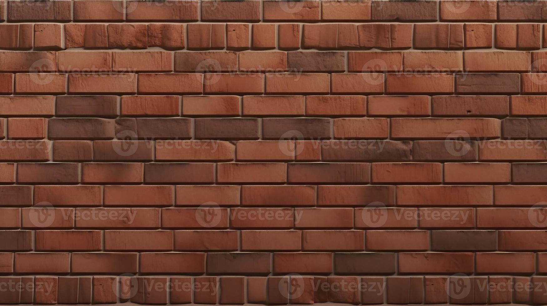 Brick wall texture pattern. Generate Ai photo