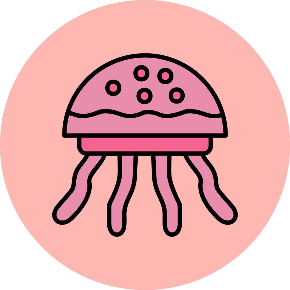 Jellyfish Vector Icon