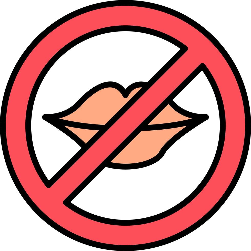 No Catcalling Vector Icon