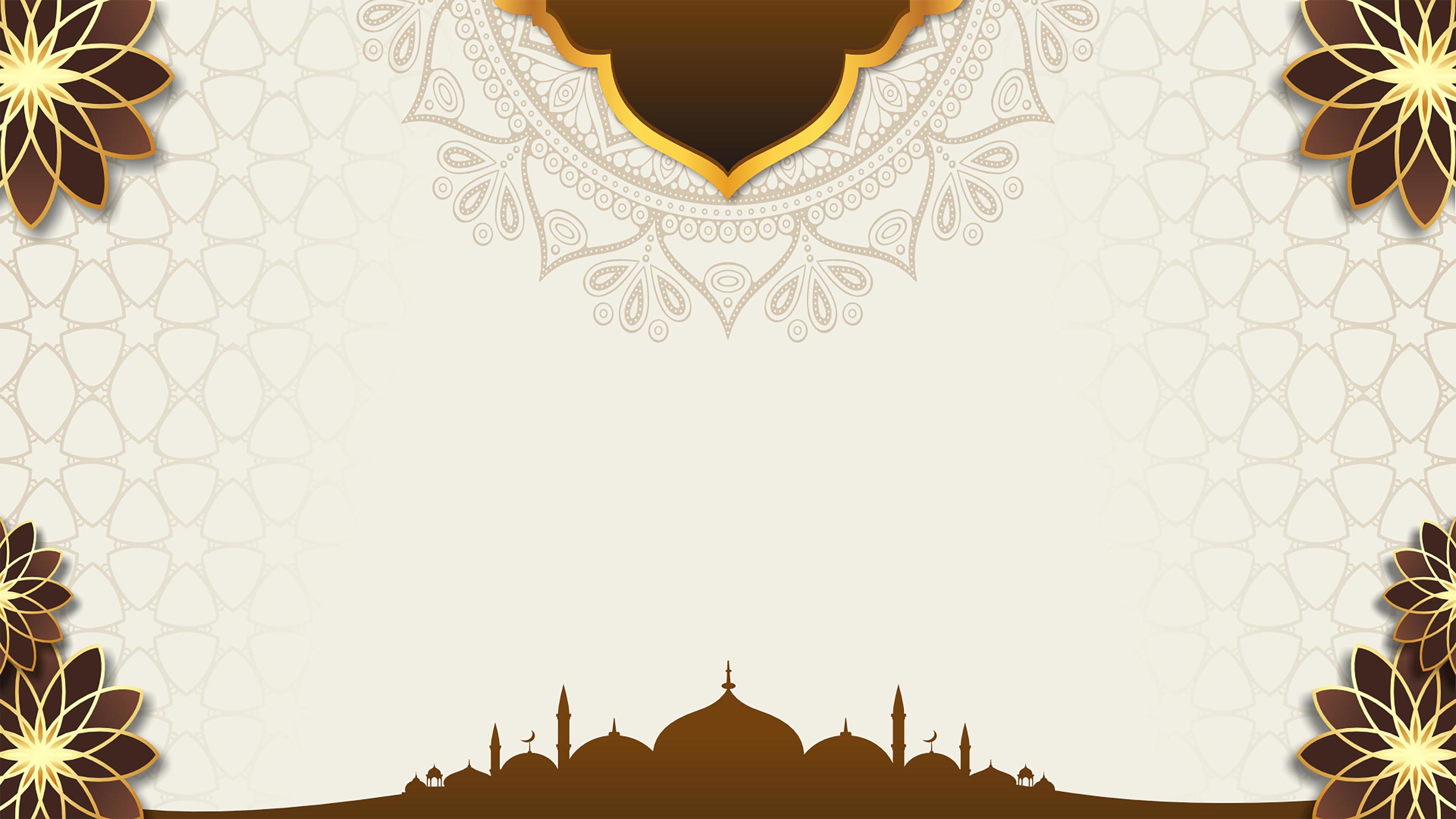 Eid-Al-Fitr ramadan Milad mosque Islamic Arabic Green Luxury Background