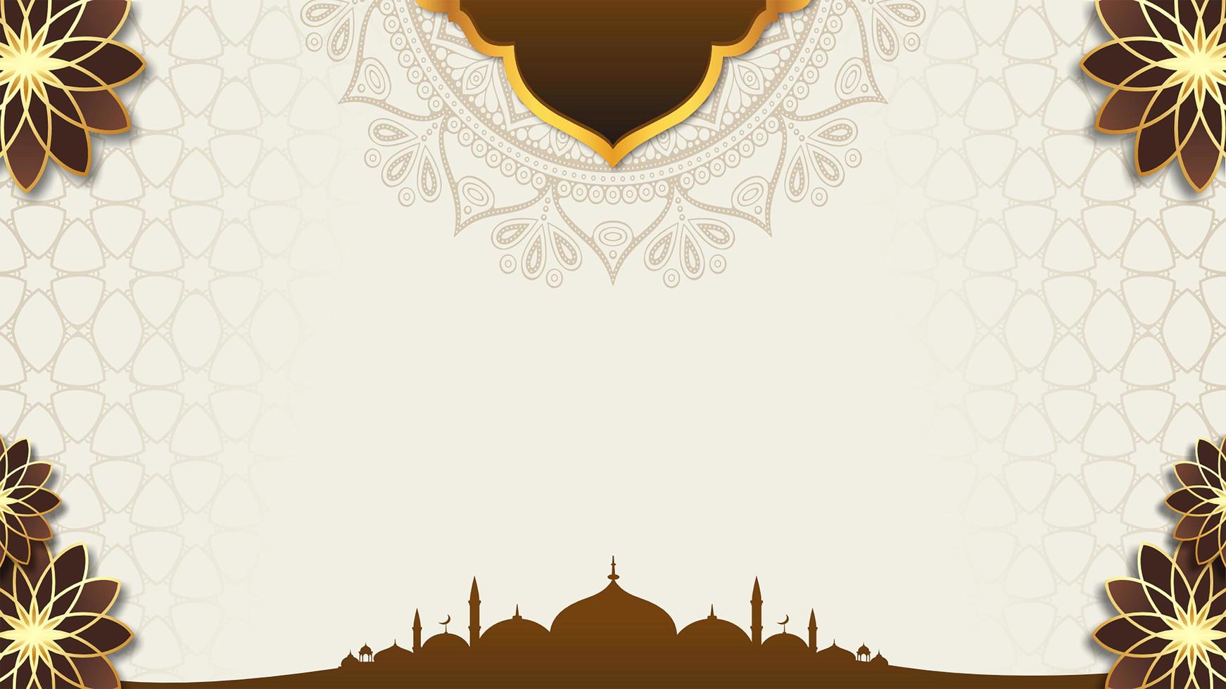 Eid-Al-Fitr ramadan Milad mosque Islamic Arabic Green Luxury Background photo