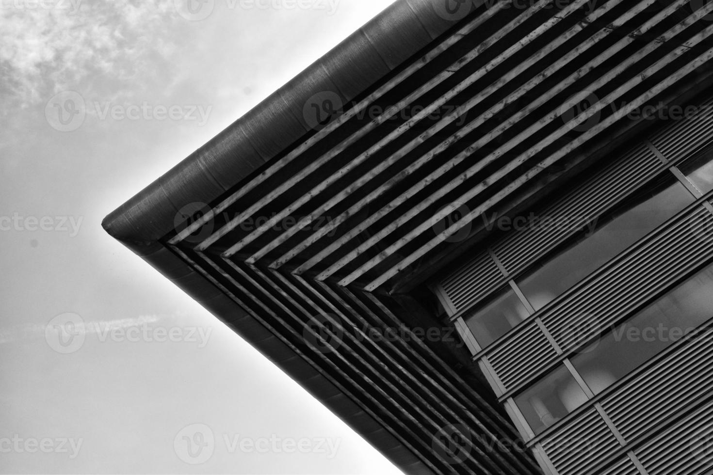 original minimalist architectural elements, black and white lines photo