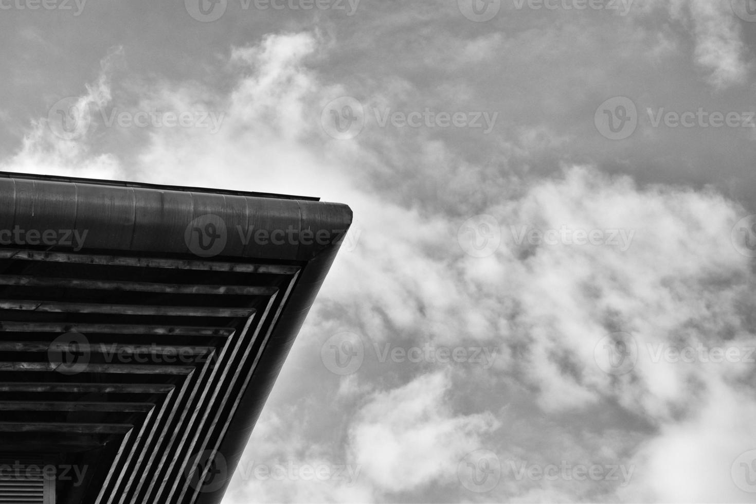 original minimalist architectural elements, black and white lines photo