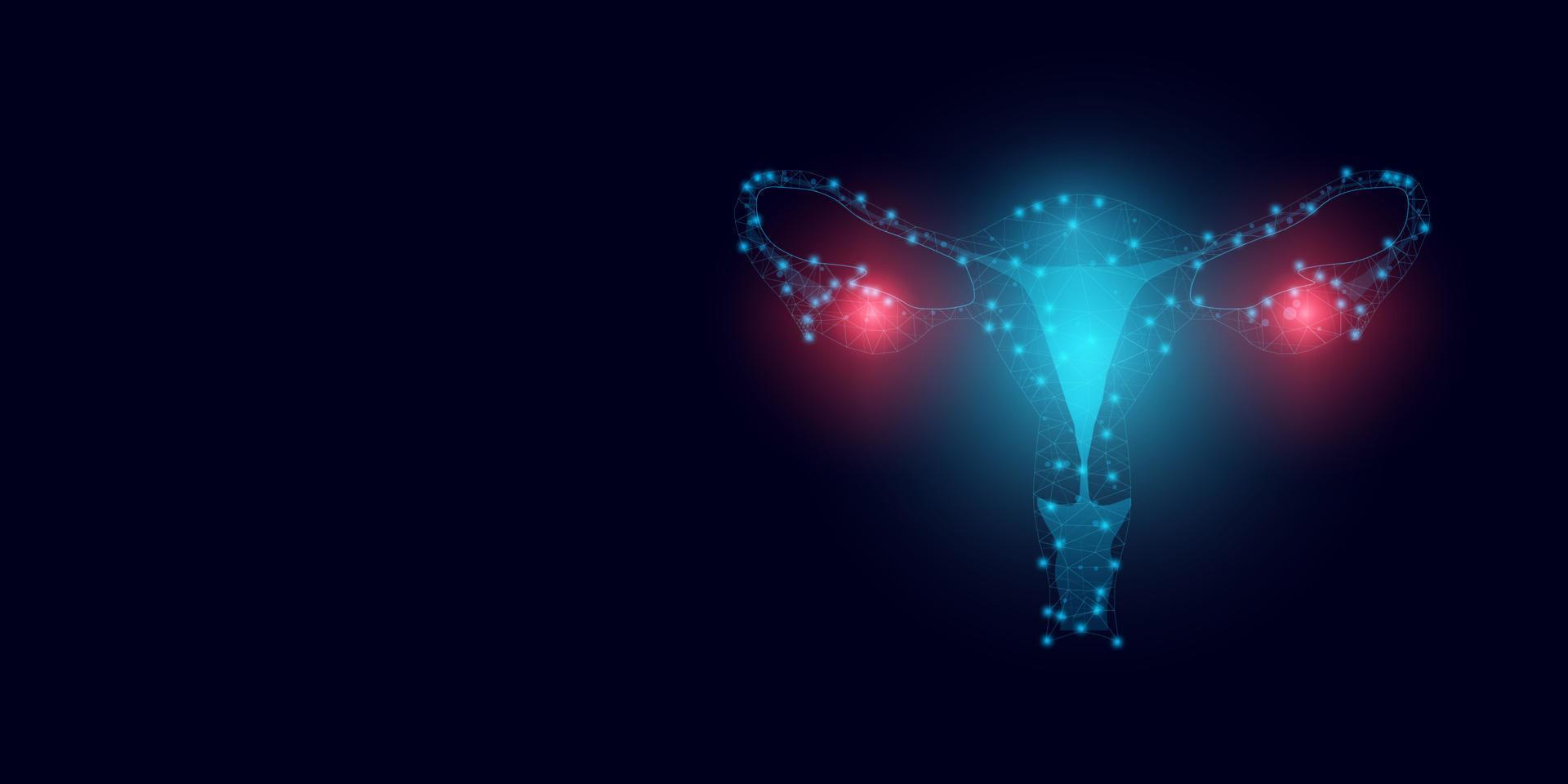 World ovarian cancer awareness day concept. Banner template with text