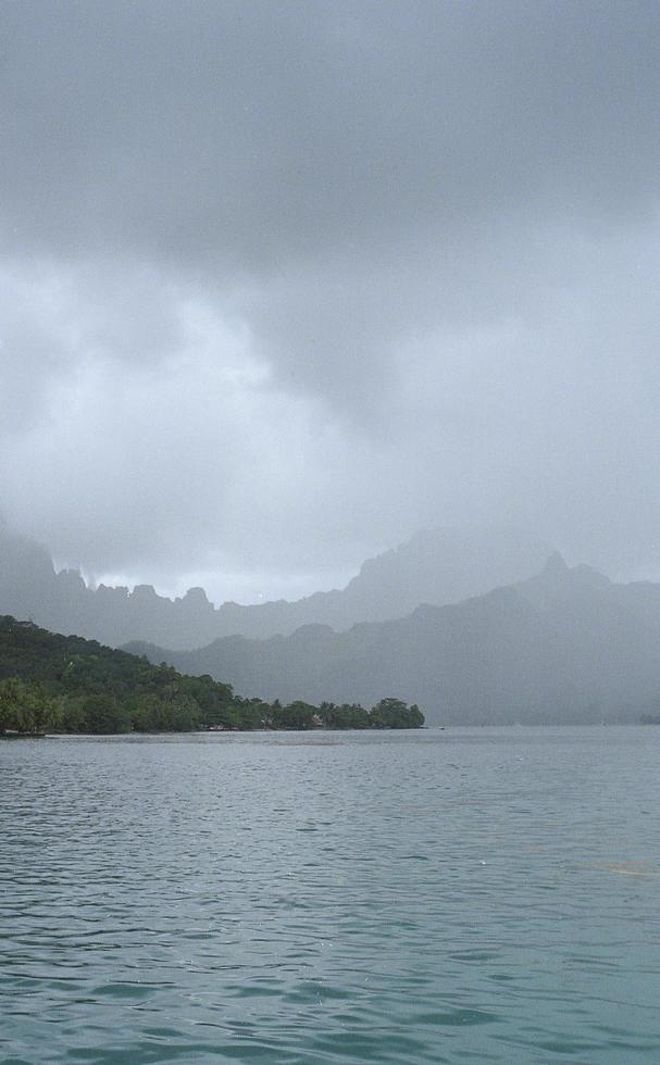 Moody afternoon in Moorea photo