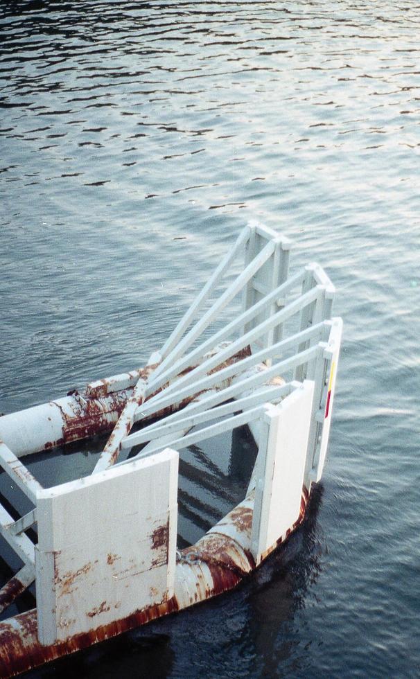 Ferry dock bumper photo