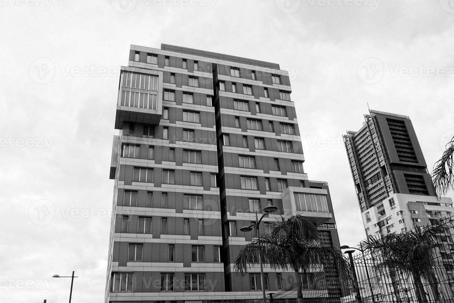 interesante vistoso fiesta casas en el calles de el Español ciudad de Sanca cruz en tenerife foto