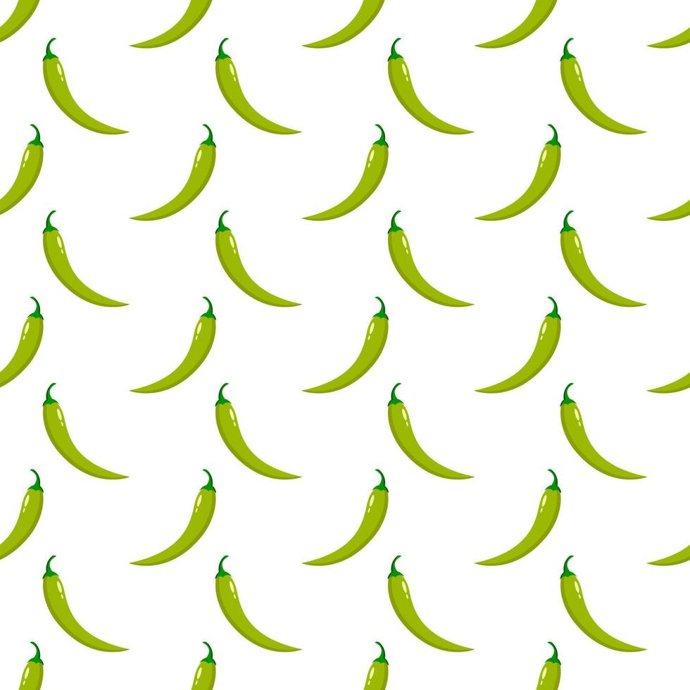 Peppers seamless pattern vector illustration.