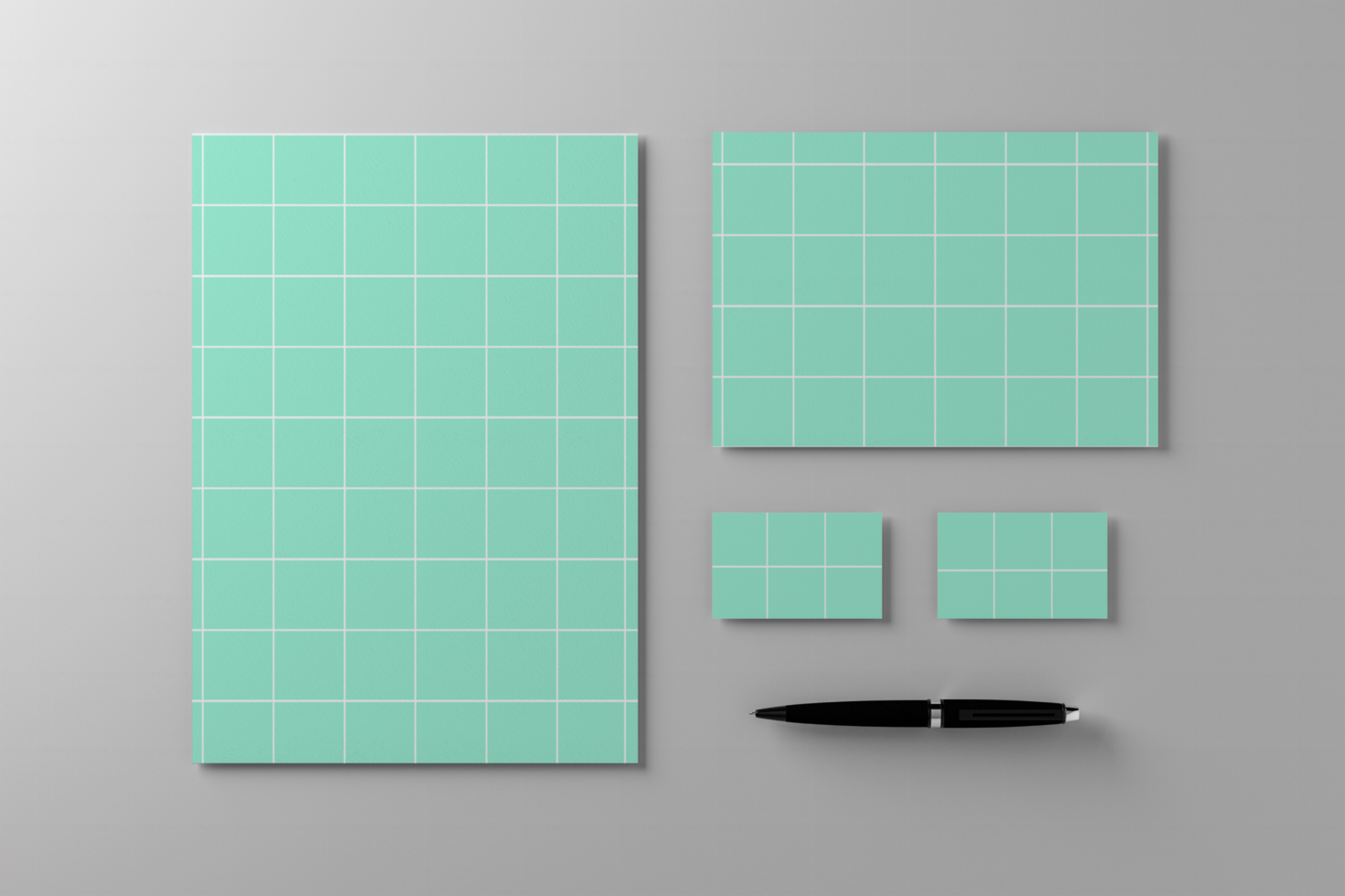 3D Illustration. Branding stationery design mockup. Template for branding design. Business concept. psd