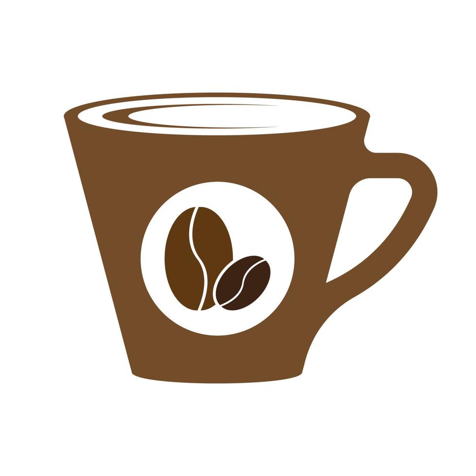 coffee cup icon vector