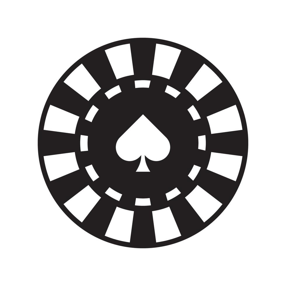 casino icono vector