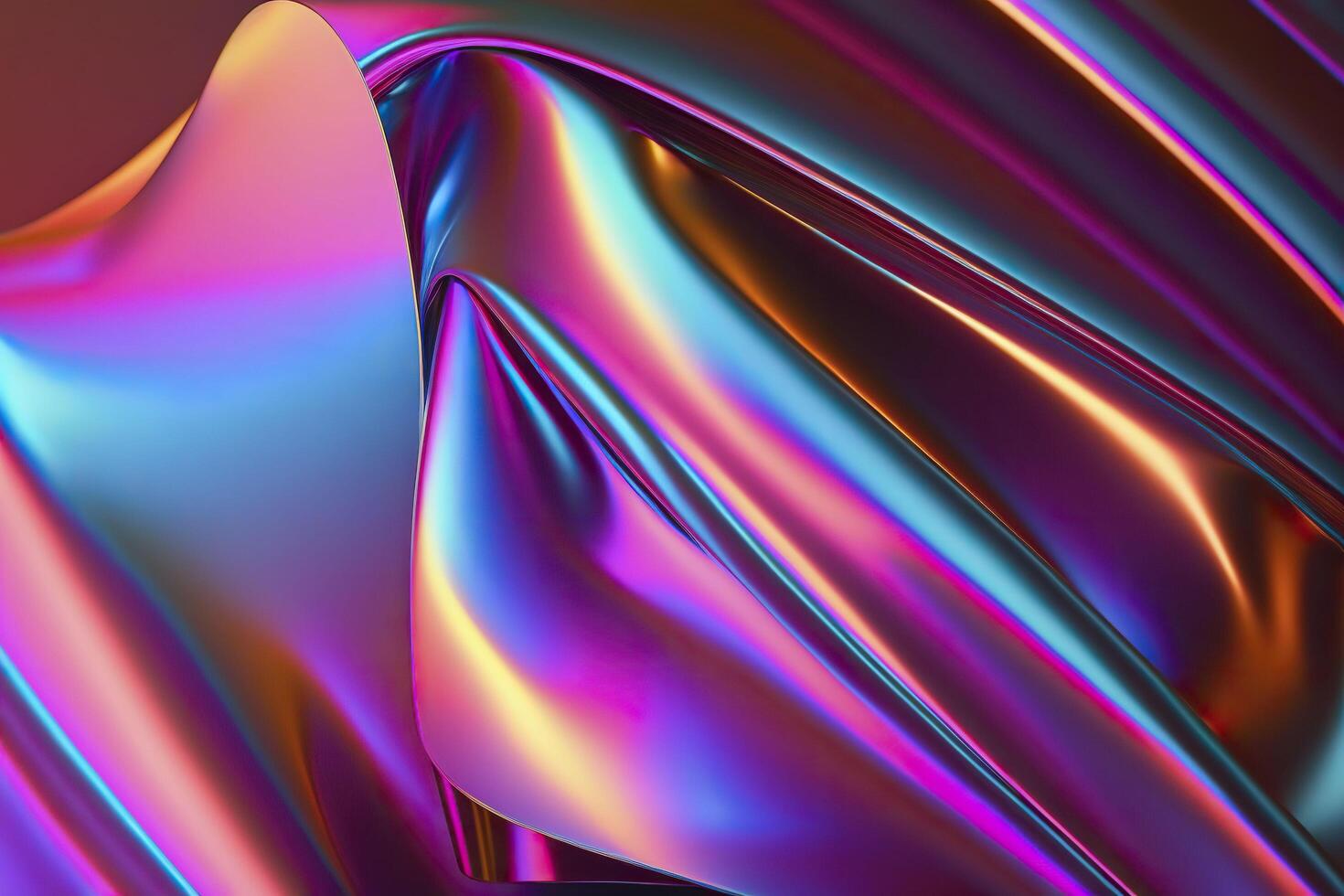 Abstract trendy holographic background. . photo