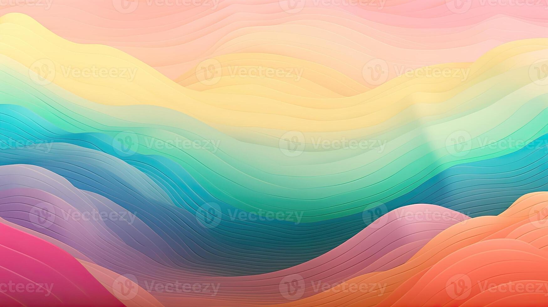 gradient abstract background, Colorful pastel design, Illustration photo