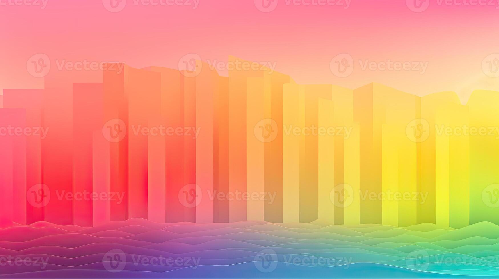 gradient abstract background, Colorful pastel design, Illustration photo
