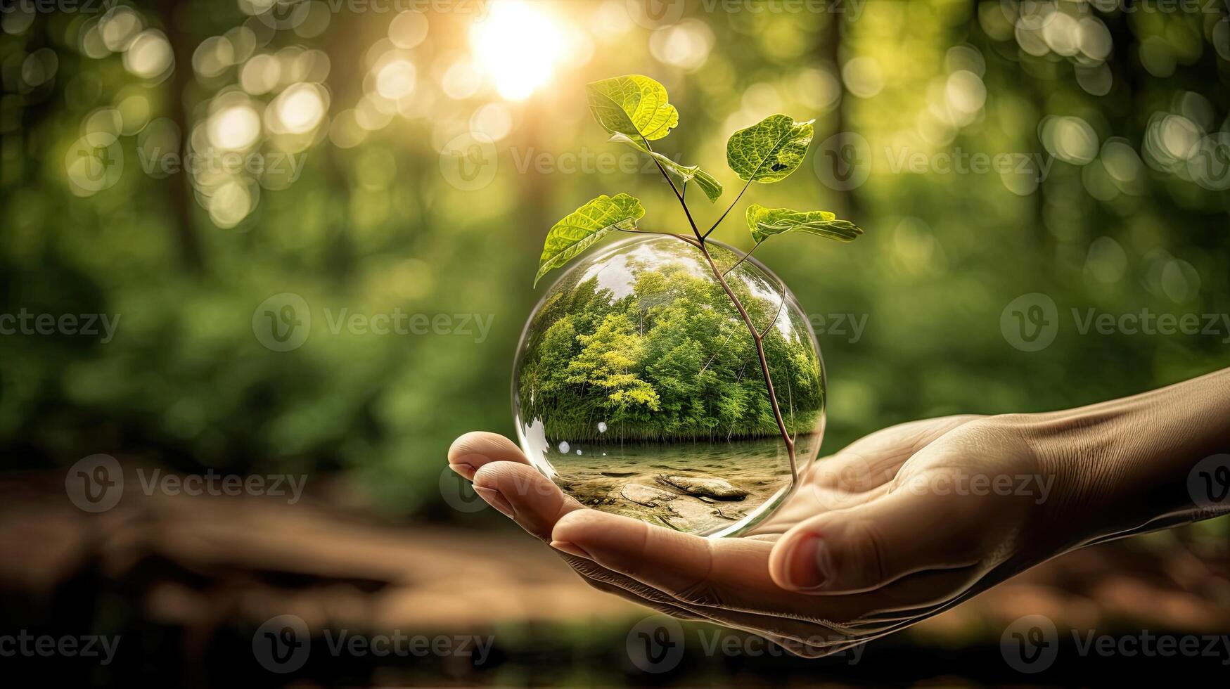 World Environment Day World Environment Day is an international event day designated on June 5th each year to raise awareness of environmental protection around the world, Illustration photo