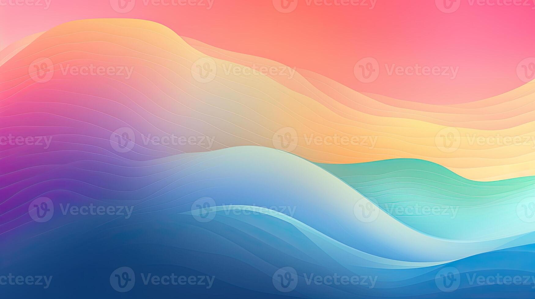gradient abstract background, Colorful pastel design, Illustration photo