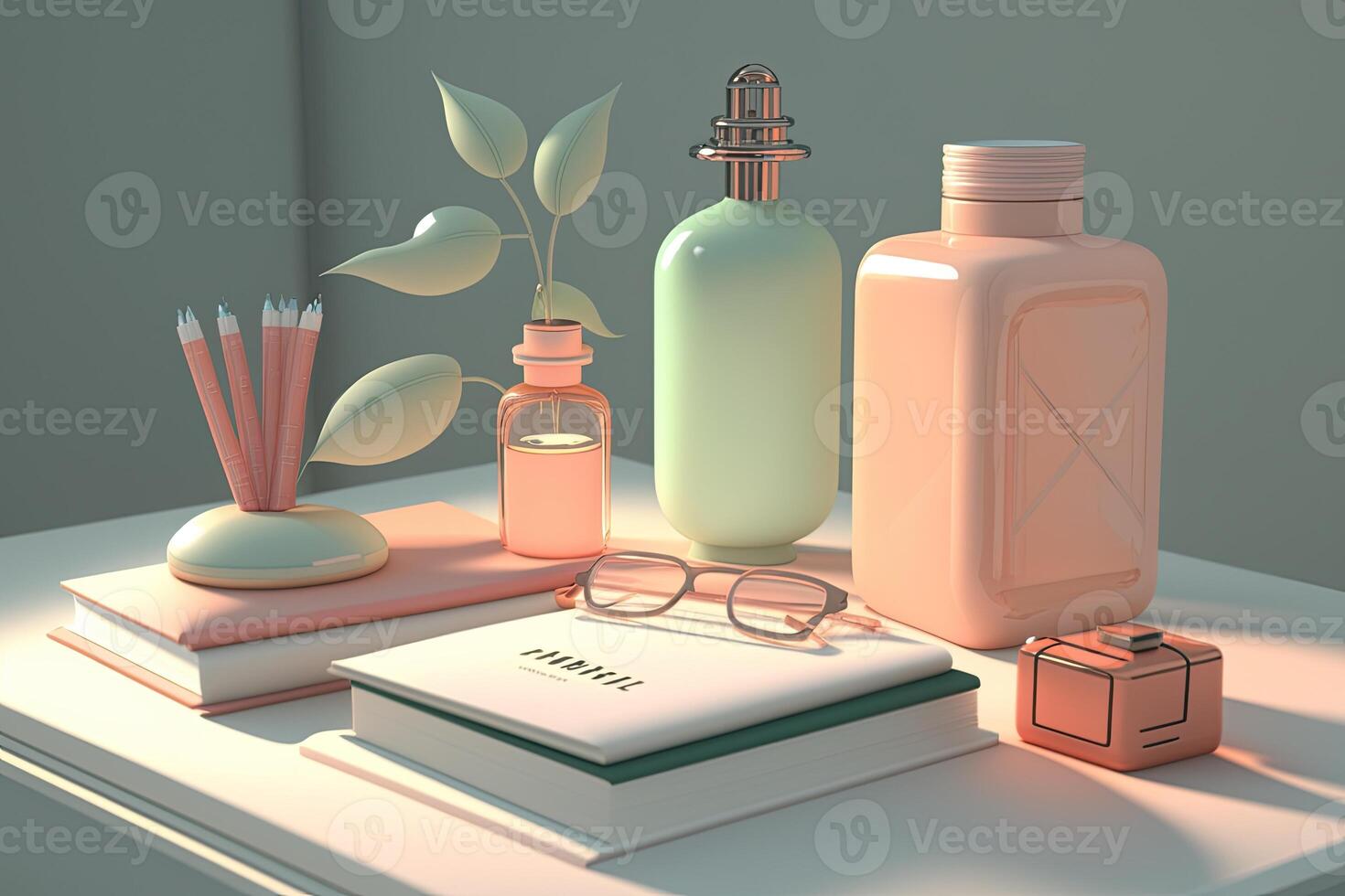 finance concept on white background, illustration photo