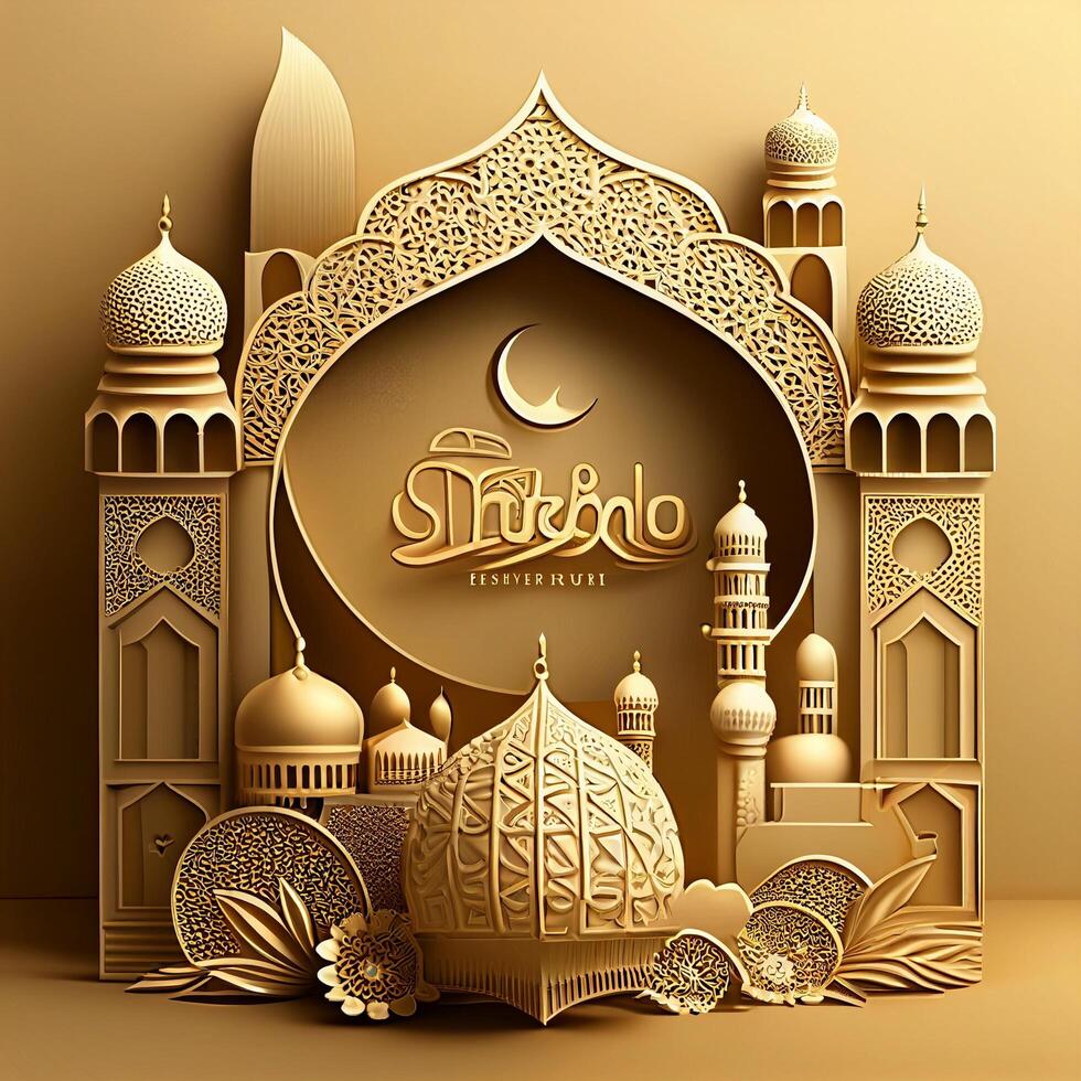 Happy Eid Mubarak Wishes Ramadan Mubarak in Arabic and Urdu Eid Images for Muslim photo