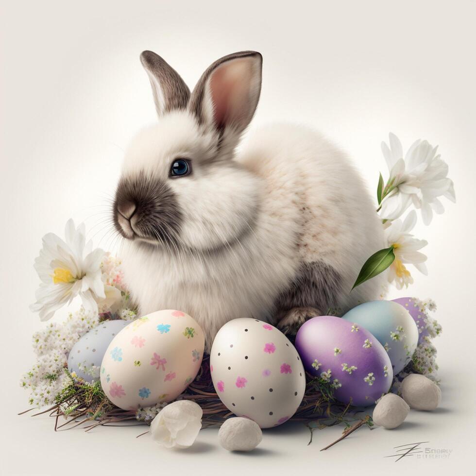 Happy Easter eggs easter bunny 4K HD Images for Wallpaper and easter wishes photo