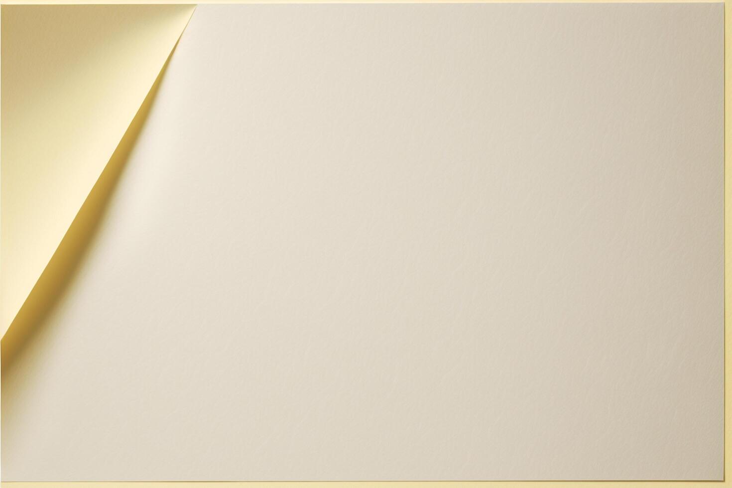 Textured White Yellow Paper by AI photo
