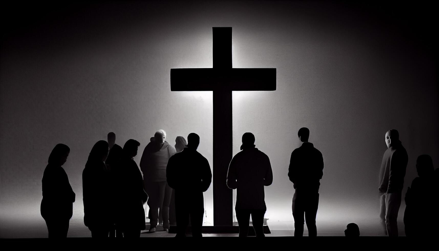 Good Friday Background Image Religious Cross photo