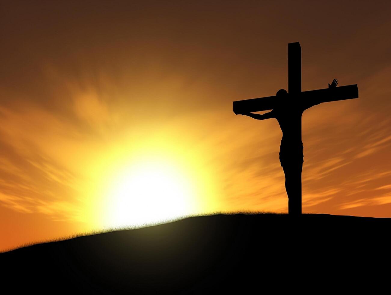 Good Friday Background Image Religious Cross photo
