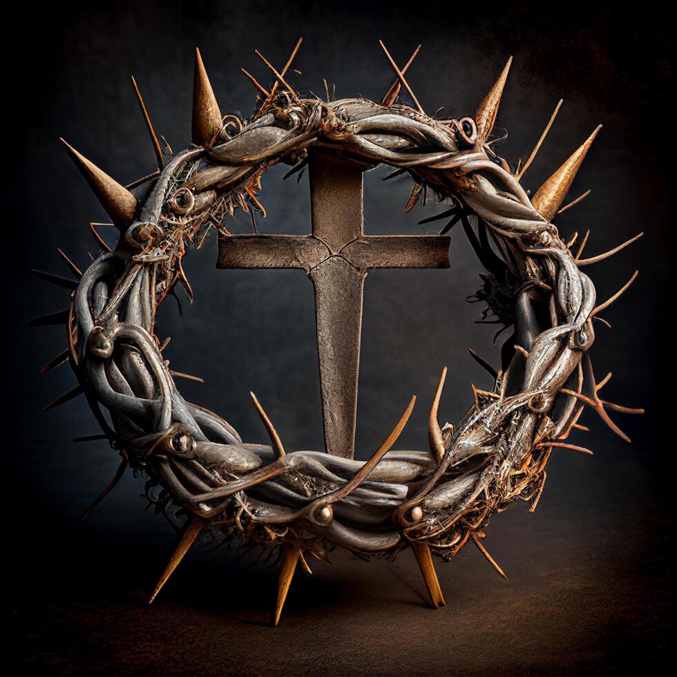 Good Friday Background Image Religious Cross photo