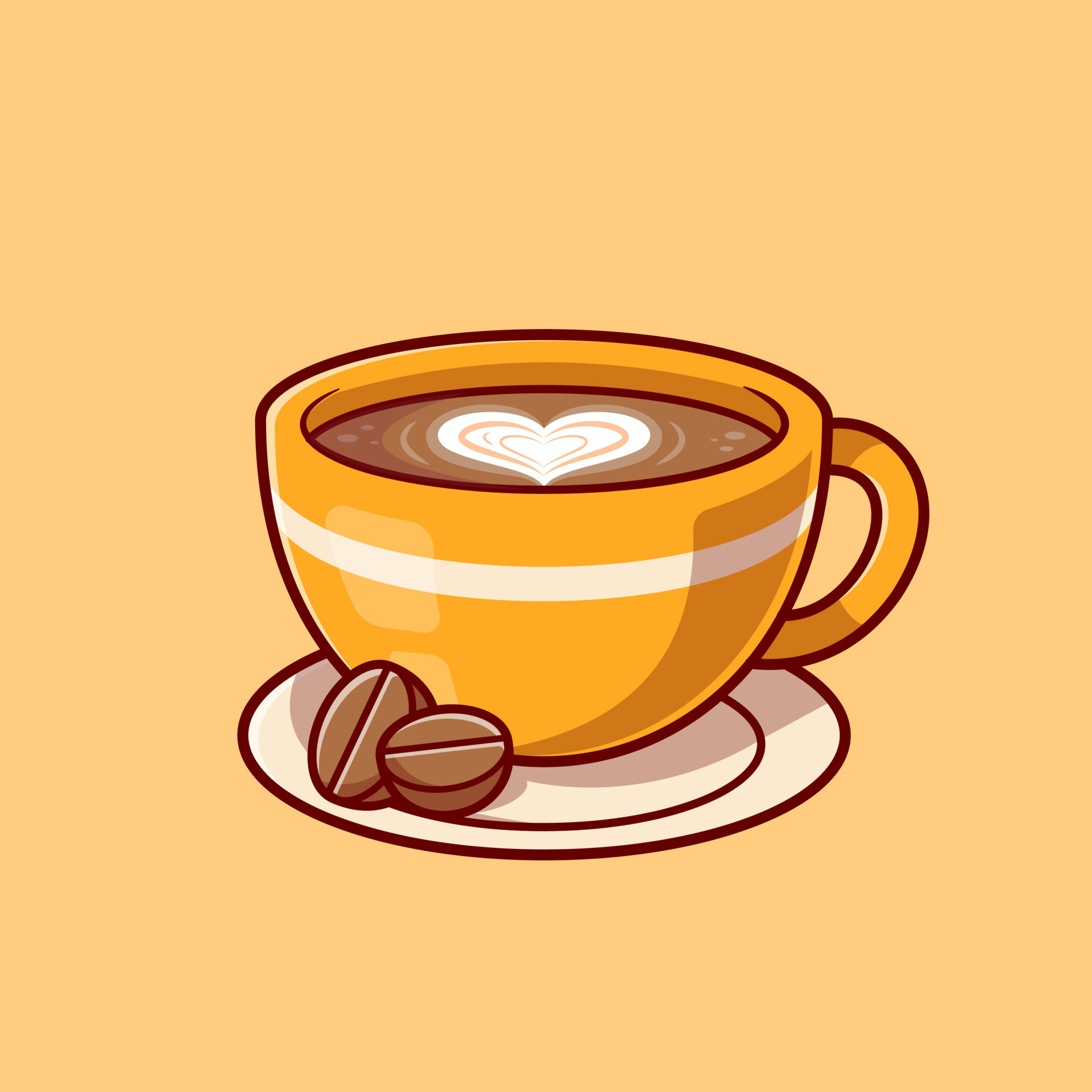 Cute Drink Cup Cartoon Vector Icon Illustration. Drink Object Icon Concept  Isolated Premium Vector. Flat Cartoon Style 11360586 Vector Art at Vecteezy