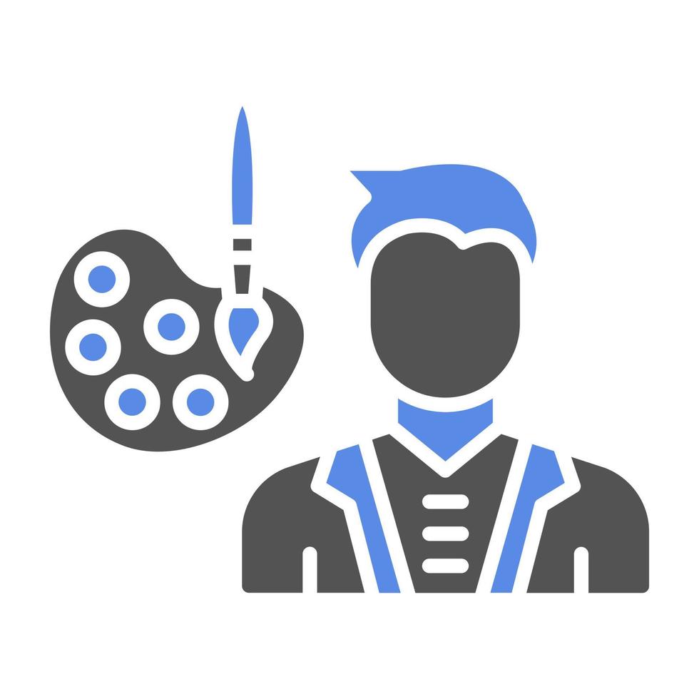 Conservator Male Vector Icon Style