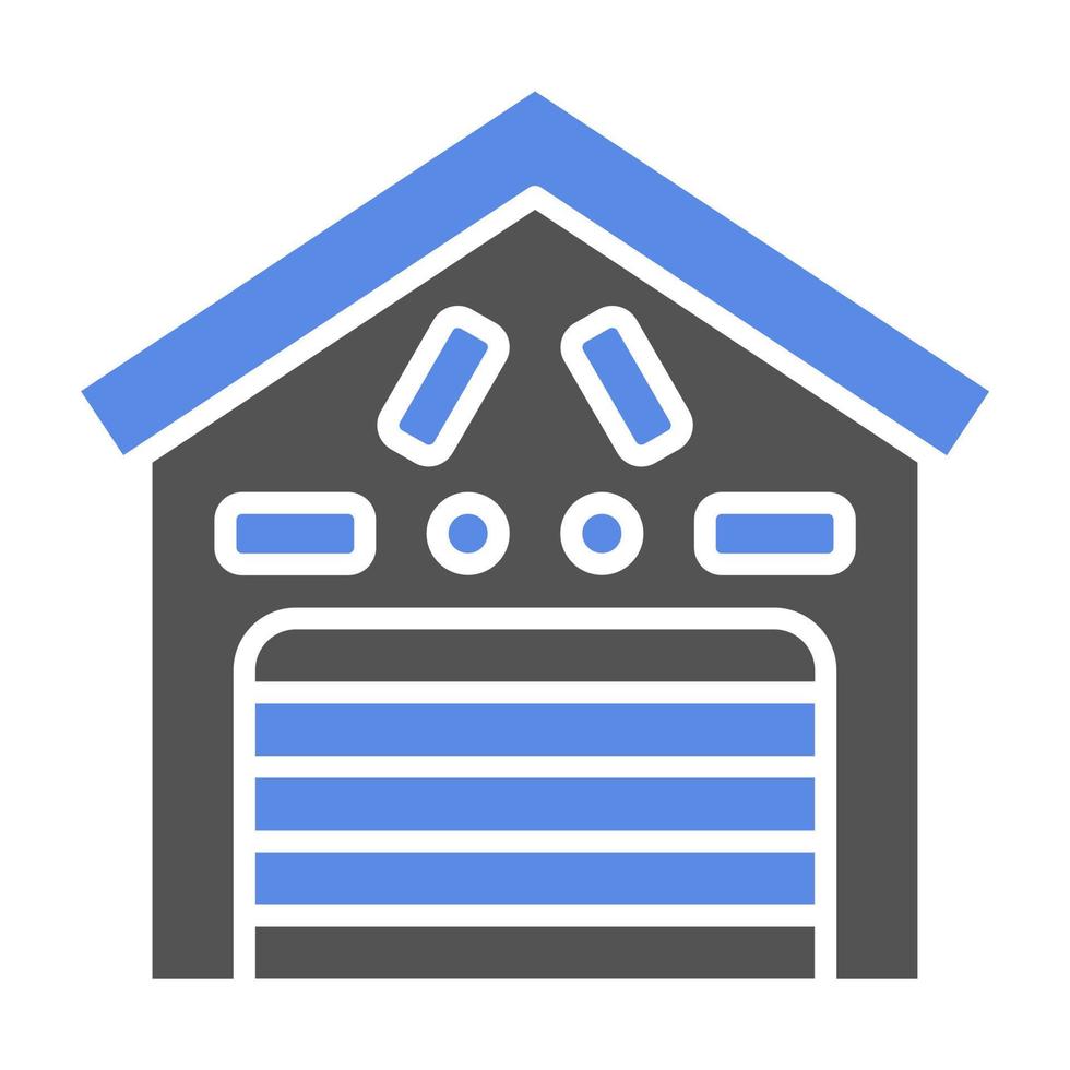 Warehouse Vector Icon Style