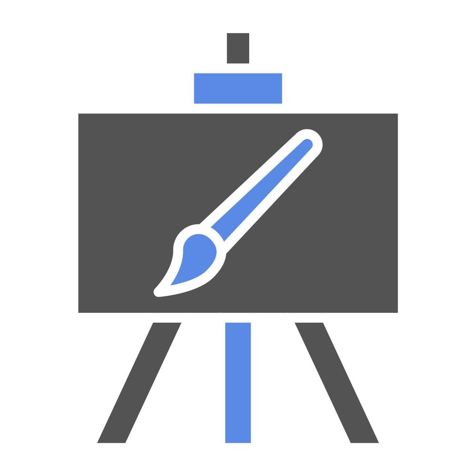 Canvas And Easel Vector Icon Style