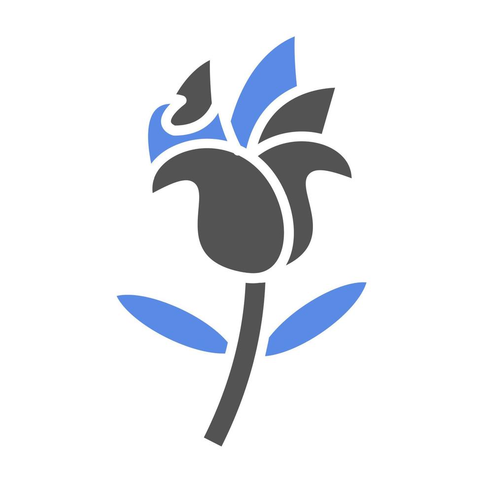 Rose Vector Icon Style