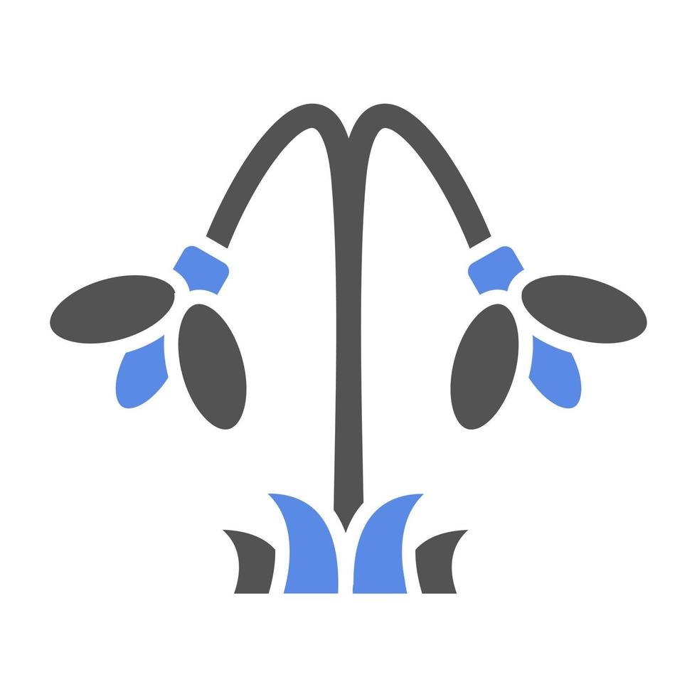 Snowdrop Vector Icon Style